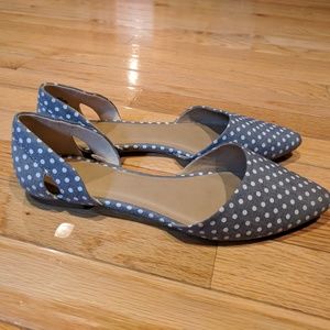 Polkadot flats